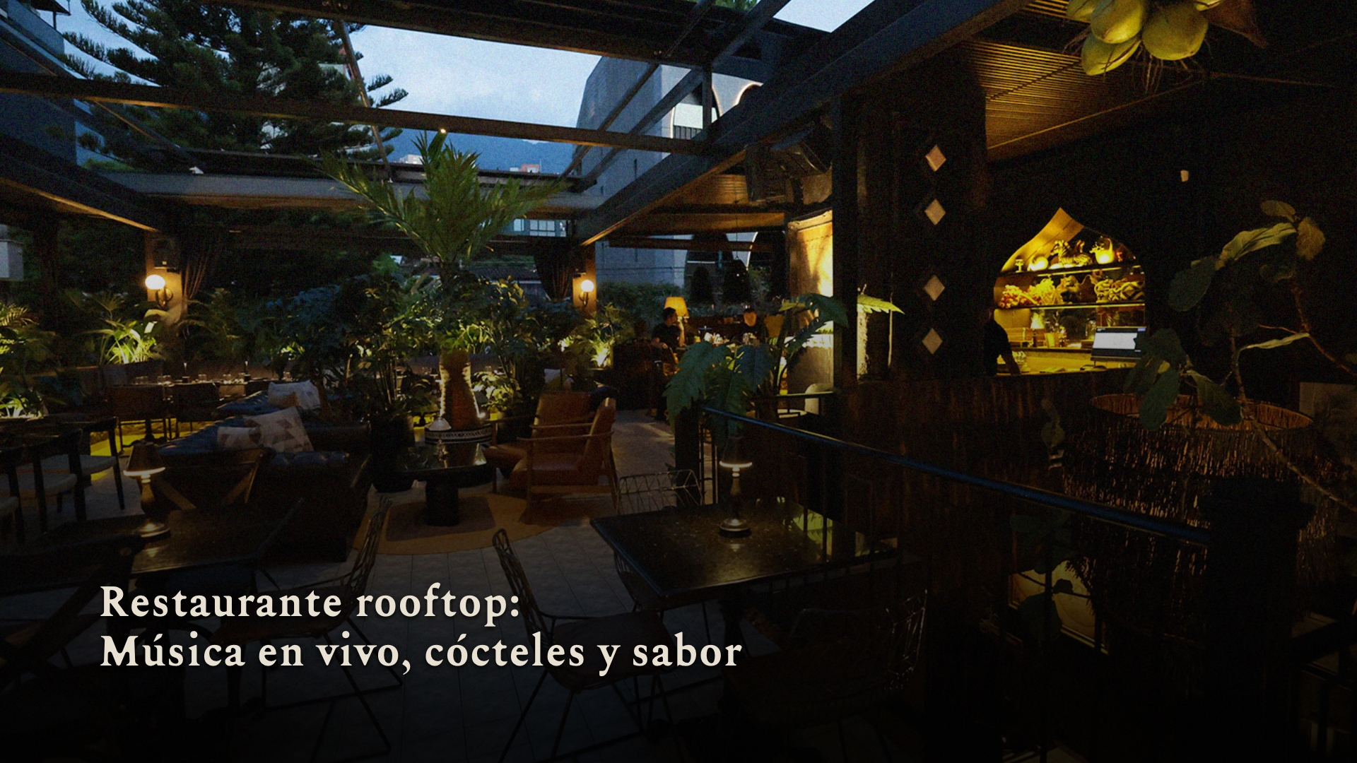 Restaurante al aire libre