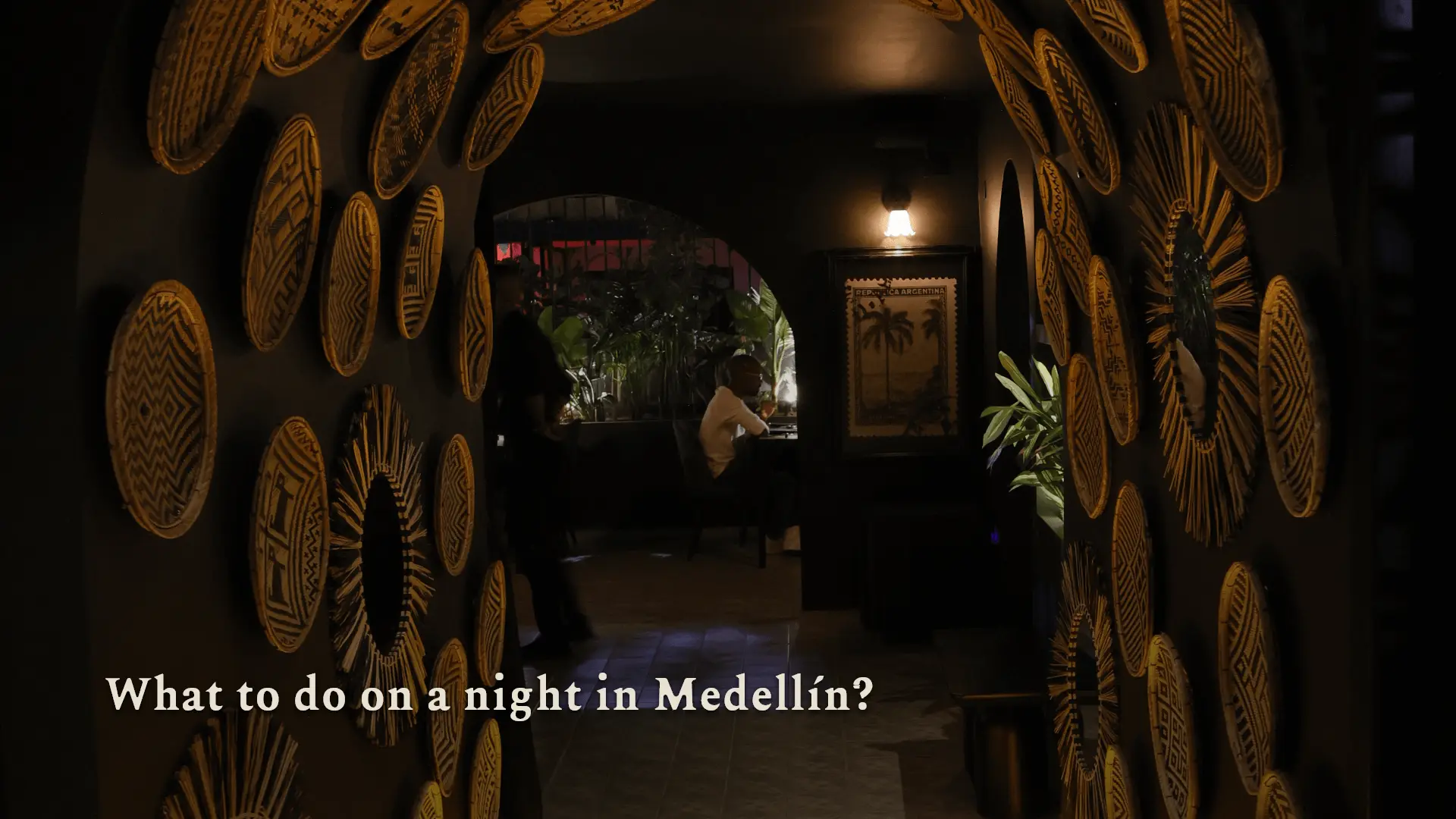 A night in Medellín