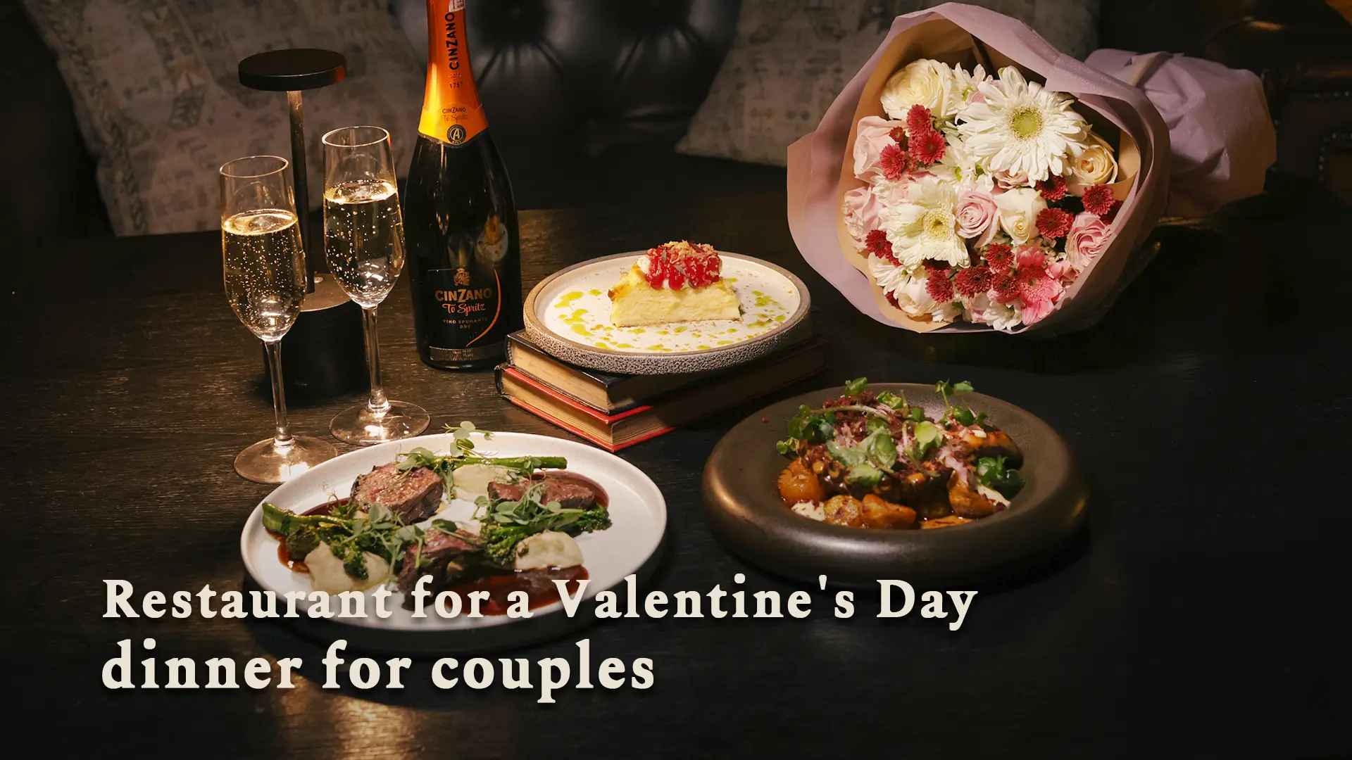 Restaurant for dinner with your partner