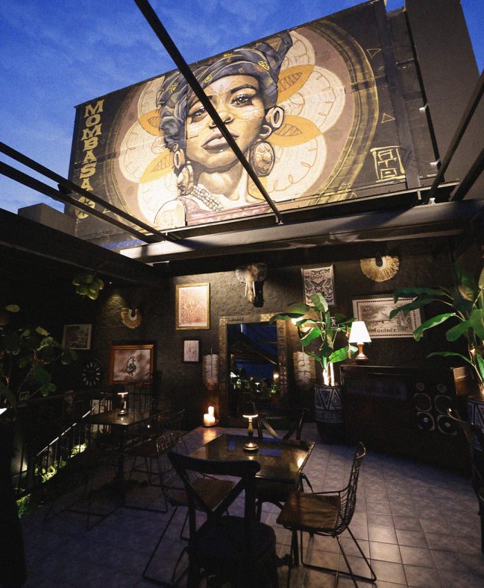Restaurante al aire libre